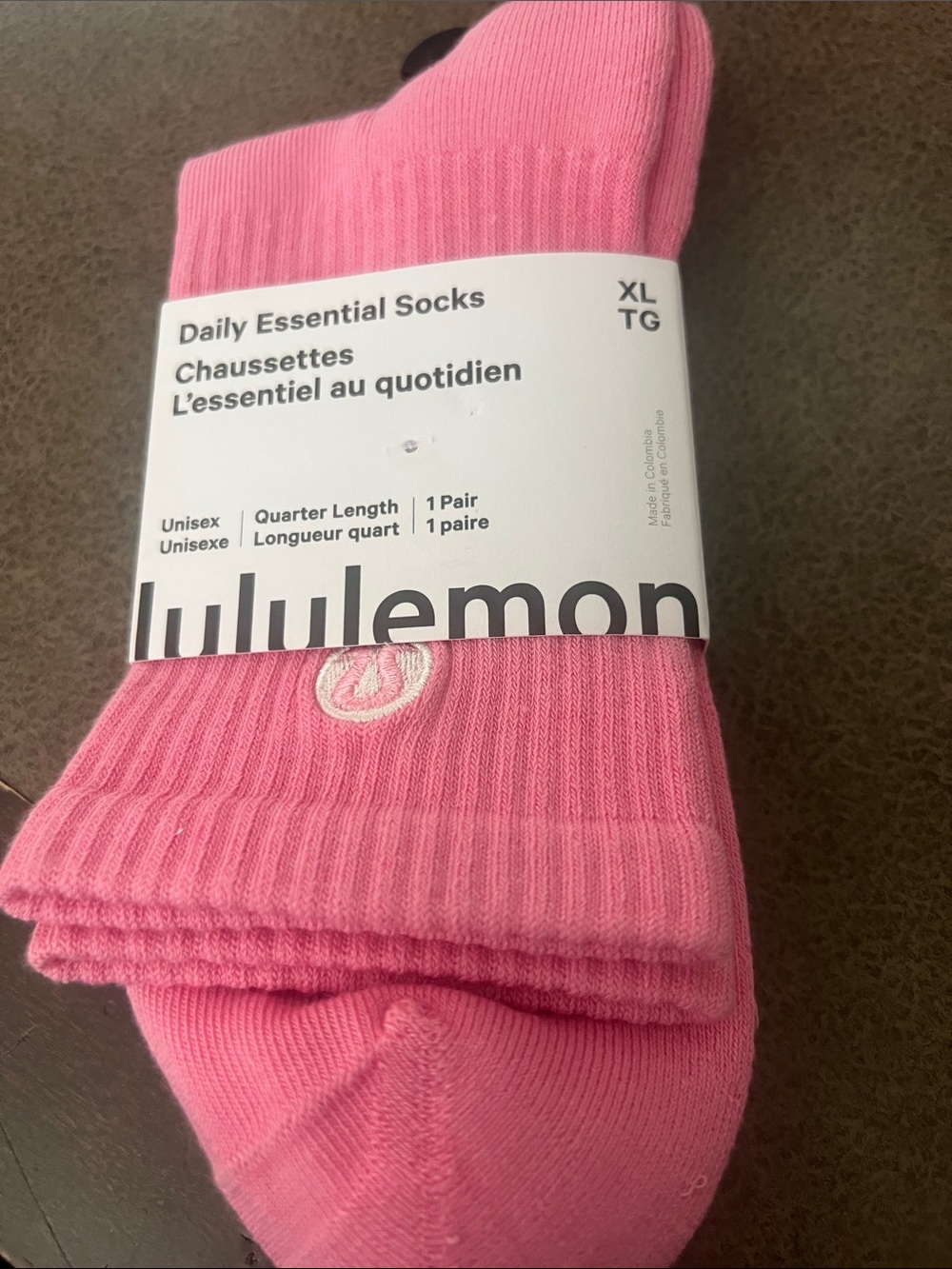 lululemon athletica Daily Essential Quarter-Length Socks - Pink